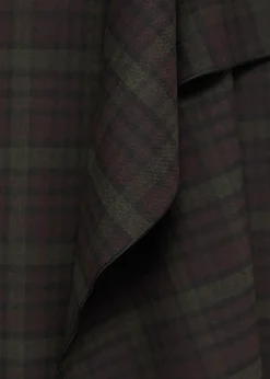 MANGO Spódnice*Spódnica asymetryczna w kratę