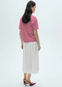 MANGO Spódnice*Spódnica bawełniana z zakładkami