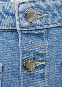 Dzieci MANGO Szorty I Spódnice*Spódnica denim z guzikami