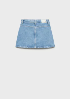 Dzieci MANGO Szorty I Spódnice*Spódnica denim z guzikami