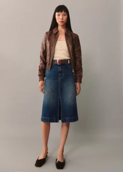 MANGO Spódnice*Spódnica dżinsowa midi