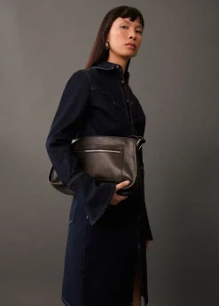 MANGO Spódnice*Spódnica dżinsowa midi rinse wash