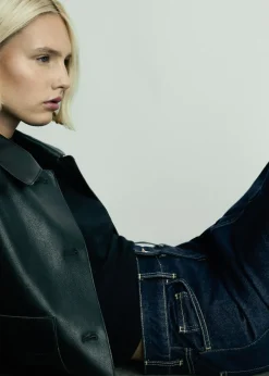 MANGO Spódnice*Spódnica dżinsowa midi rinse wash