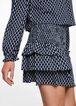 MANGO Spódnice*Spódnica marszczona z falbankami