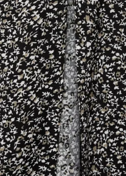 MANGO Spódnice*Spódnica midi w kwiaty