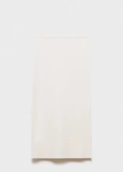 MANGO Spódnice*Spódnica midi z cienkiej dzianiny