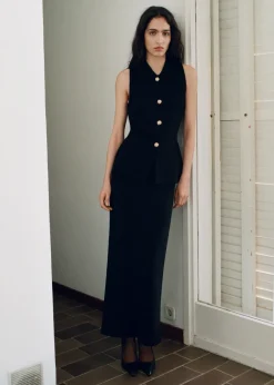 MANGO Spódnice*Spódnica midi z cienkiej dzianiny