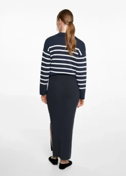 MANGO Spódnice*Spódnica midi z rozcięciem