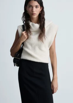 MANGO Spódnice*Spódnica o prostym kroju z rozcięciem