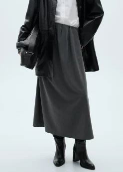 MANGO Spódnice*Spódnica o rozszerzanym kroju z fałdami