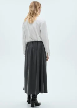 MANGO Spódnice*Spódnica o rozszerzanym kroju z fałdami