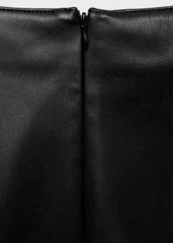 MANGO Spódnice*Spódnica ołówkowa ze sztucznej skóry