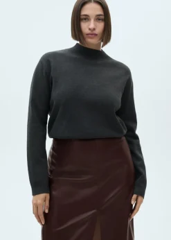 MANGO Spódnice*Spódnica ołówkowa ze sztucznej skóry