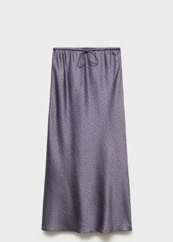 MANGO Spódnice*Spódnica satynowa ze wzorem