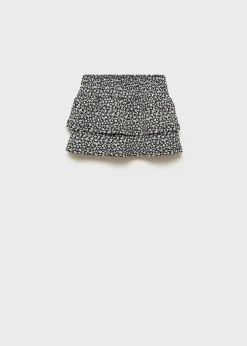 Dzieci MANGO Szorty I Spódnice*Spódnica w kwiaty z falbankami