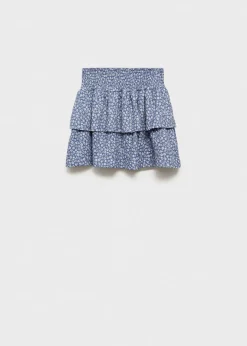 Dzieci MANGO Szorty I Spódnice*Spódnica w kwiaty z falbankami