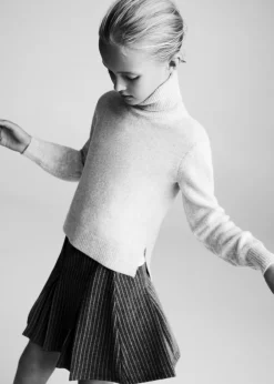 Dzieci MANGO Szorty I Spódnice*Spódnica w paski z zakładkami