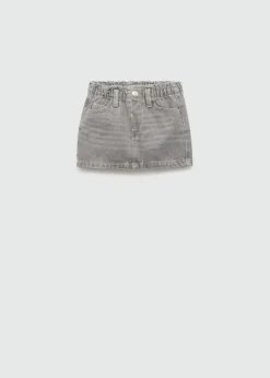 Dzieci MANGO Szorty I Spódnice*Spódnica z denimu paperbag