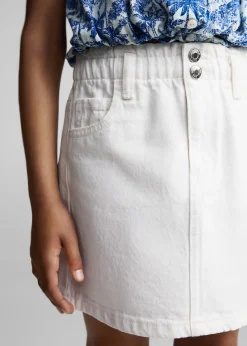 Dzieci MANGO Szorty I Spódnice*Spódnica z denimu paperbag