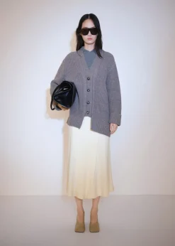 MANGO Spódnice*Spódnica z dzianiny na zakładkę