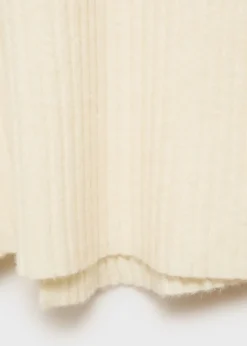 MANGO Spódnice*Spódnica z dzianiny na zakładkę