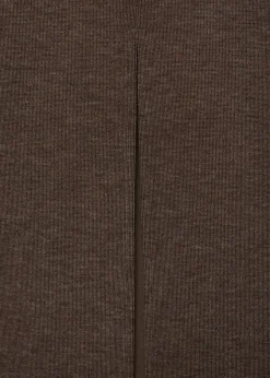 MANGO Spódnice*Spódnica z dzianiny z rozcięciem