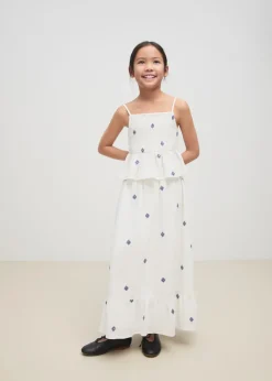 Dzieci MANGO Szorty I Spódnice*Spódnica z haftami