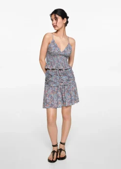 MANGO Spódnice*Spódnica z kwiatowym wzorem