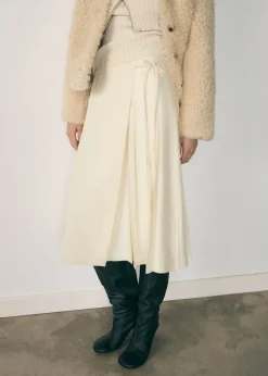 MANGO Spódnice*Spódnica z lyocellu z wiązaniem