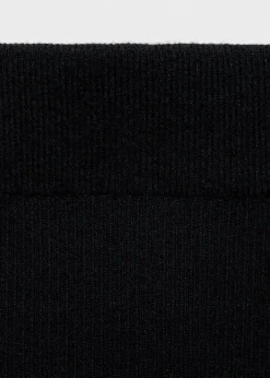 MANGO Spódnice*Spódnica z prążkowanej dzianiny