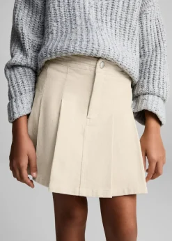 Dzieci MANGO Szorty I Spódnice*Spódnica z zakładkami ze sztruksu