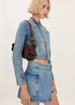 MANGO Krótkie Spodenki*Spódnicospodenki dżinsowe