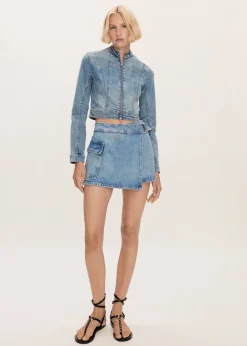 MANGO Krótkie Spodenki*Spódnicospodenki dżinsowe