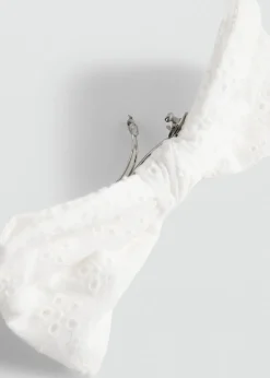 MANGO Więcej Akcesoriów*Spinka do włosów z haftowaną kokardą