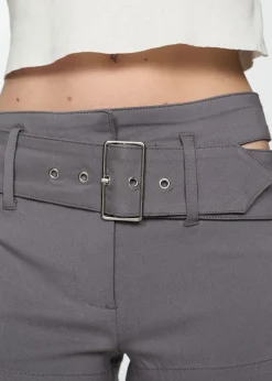 MANGO Krótkie Spodenki*Spodenki asymetryczny pasek