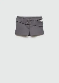 MANGO Krótkie Spodenki*Spodenki asymetryczny pasek