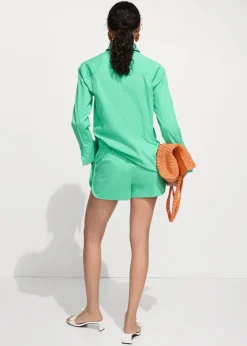 MANGO Krótkie Spodenki*Spodenki bawełniane z elastycznym pasem