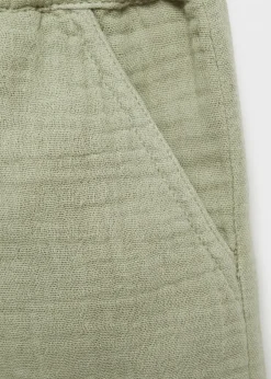 Dzieci MANGO Bermudy*Spodenki bawełniane z kieszeniami