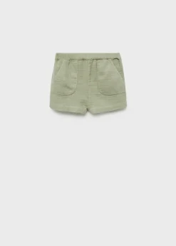 Dzieci MANGO Bermudy*Spodenki bawełniane z kieszeniami