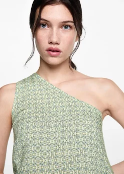 MANGO Krótkie Spodenki*Spodenki z geometrycznym wzorem