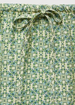 MANGO Krótkie Spodenki*Spodenki z geometrycznym wzorem