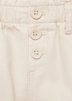 Dzieci MANGO Szorty I Spódnice*Spodenki z mikrosztruksu z guzikami