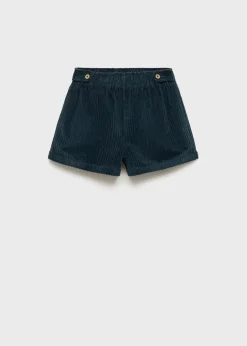 Dzieci MANGO Szorty I Spódnice*Spodenki z mikrosztruksu z guzikami