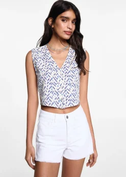 MANGO Krótkie Spodenki*Spodenki z postrzępionymi nogawkami