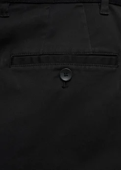 MANGO Spodnie*Spodnie bawełniane o fasonie tapered cropped