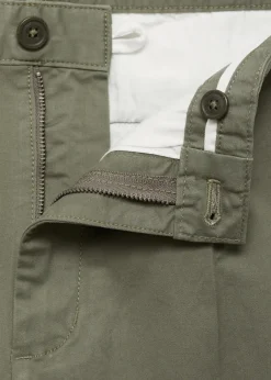 MANGO Spodnie*Spodnie bawełniane regular fit z zaszewkami