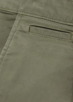 MANGO Spodnie*Spodnie bawełniane regular fit z zaszewkami