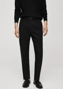 MANGO Spodnie*Spodnie bawełniane regular fit