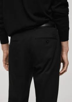MANGO Spodnie*Spodnie bawełniane regular fit