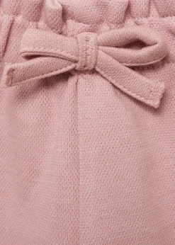 Dzieci MANGO Spodnie*Spodnie bawełniane z troczkami